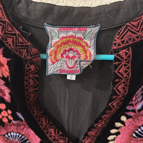 JOHNNY WAS Velvet Dress - Picture 4 of 8